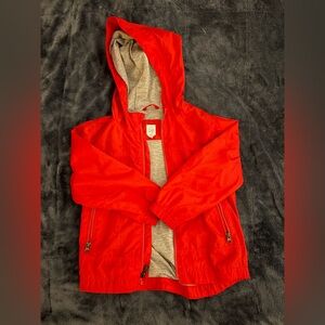 GAP Kids Red Hooded Rain Jacket